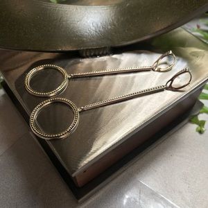 Lagos Enso Bar & Circle Drop Earrings